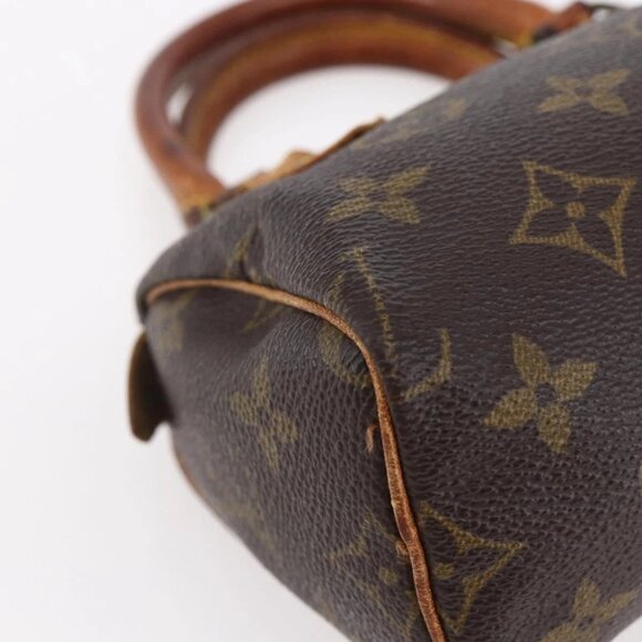LOUIS VUITTON Monogram Mini Speedy Hand Bag M41534 LV Auth 149097 - Picture 4 of 16